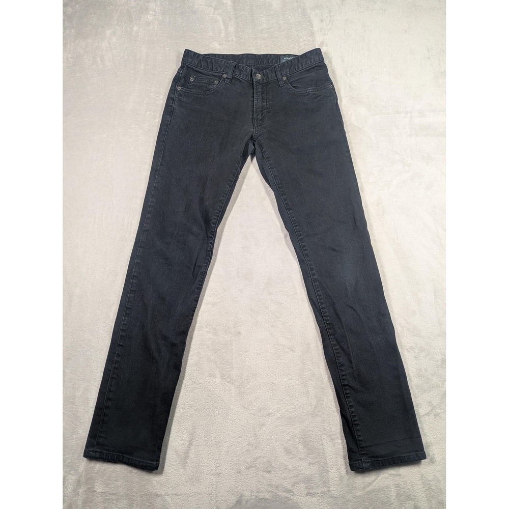Bonobos Jeans Mens 29 Black Tailored Tapered Stretch Denim‎ Casual